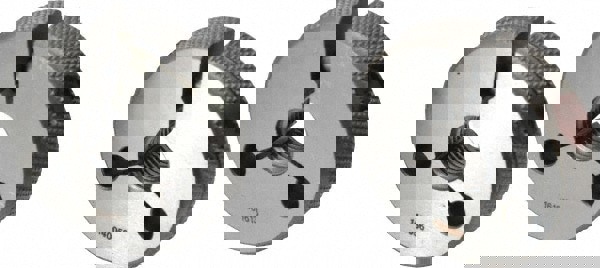 Threaded Ring Gage: M12 x 1.25 Thread, Metric, Class 6G, Go & No Go